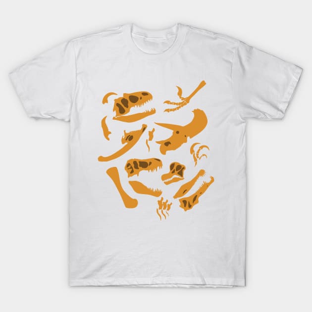 Dinosaur Bones T-Shirt by SakuraDragon